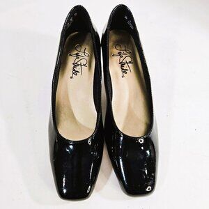Life Stride Women Black Pump Shoes Patent Leather 2" Heel Office/Party Size 6B
